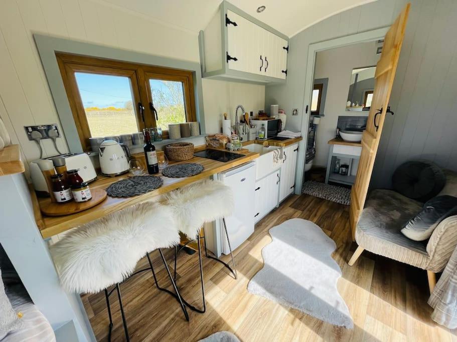 The Hut@Trefechan Wen - Coastal Coziness! Goodwick Zewnętrze zdjęcie